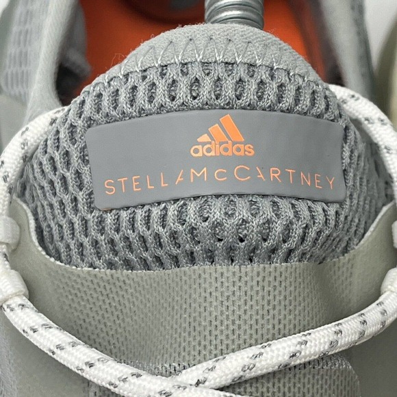 Women’s Adidas By Stella McCartney Pureboost XTr 3.0 Orange/gray Size‎ 9.5 - Picture 6 of 13